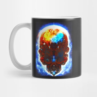 Galaxy of the Brain - AI Generated Sci Fi Concept Art - Mug